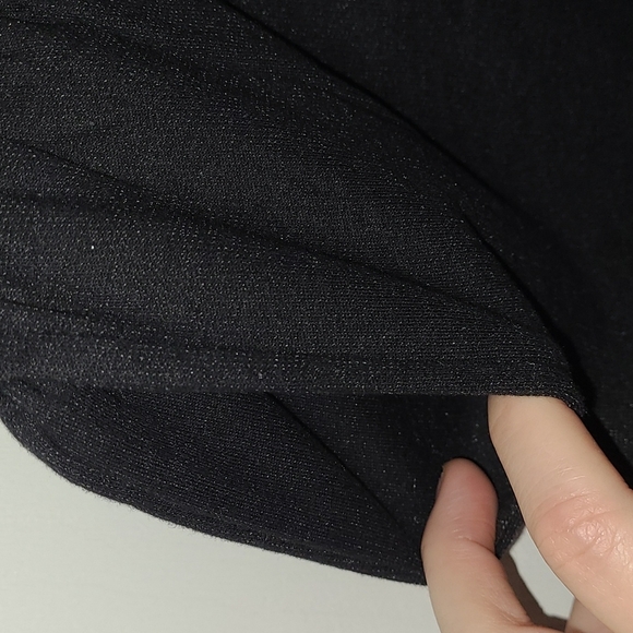 Urban Rebel Juniors Black Side Pockets Elastic Waist Sweat Shorts Size Medium - Picture 3 of 10